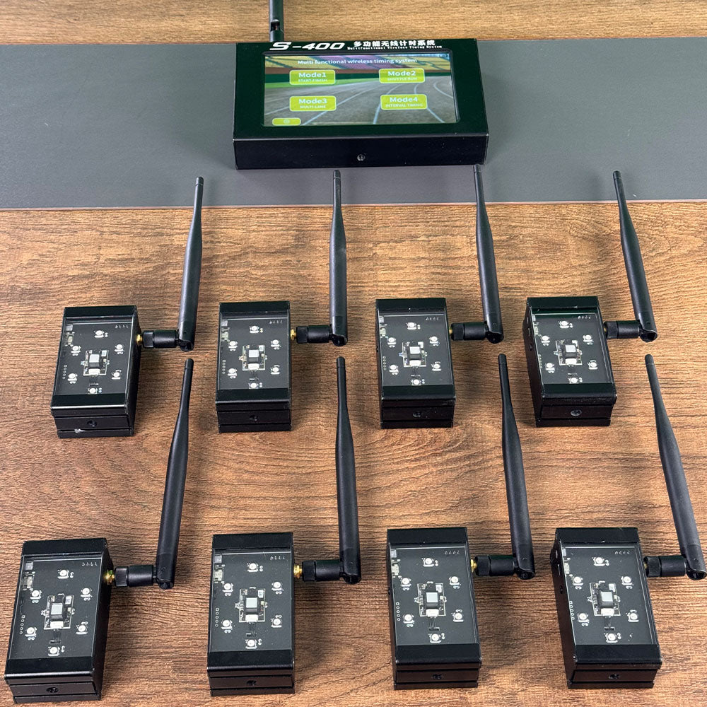 Wireless timing system used for repeatable sprint testing