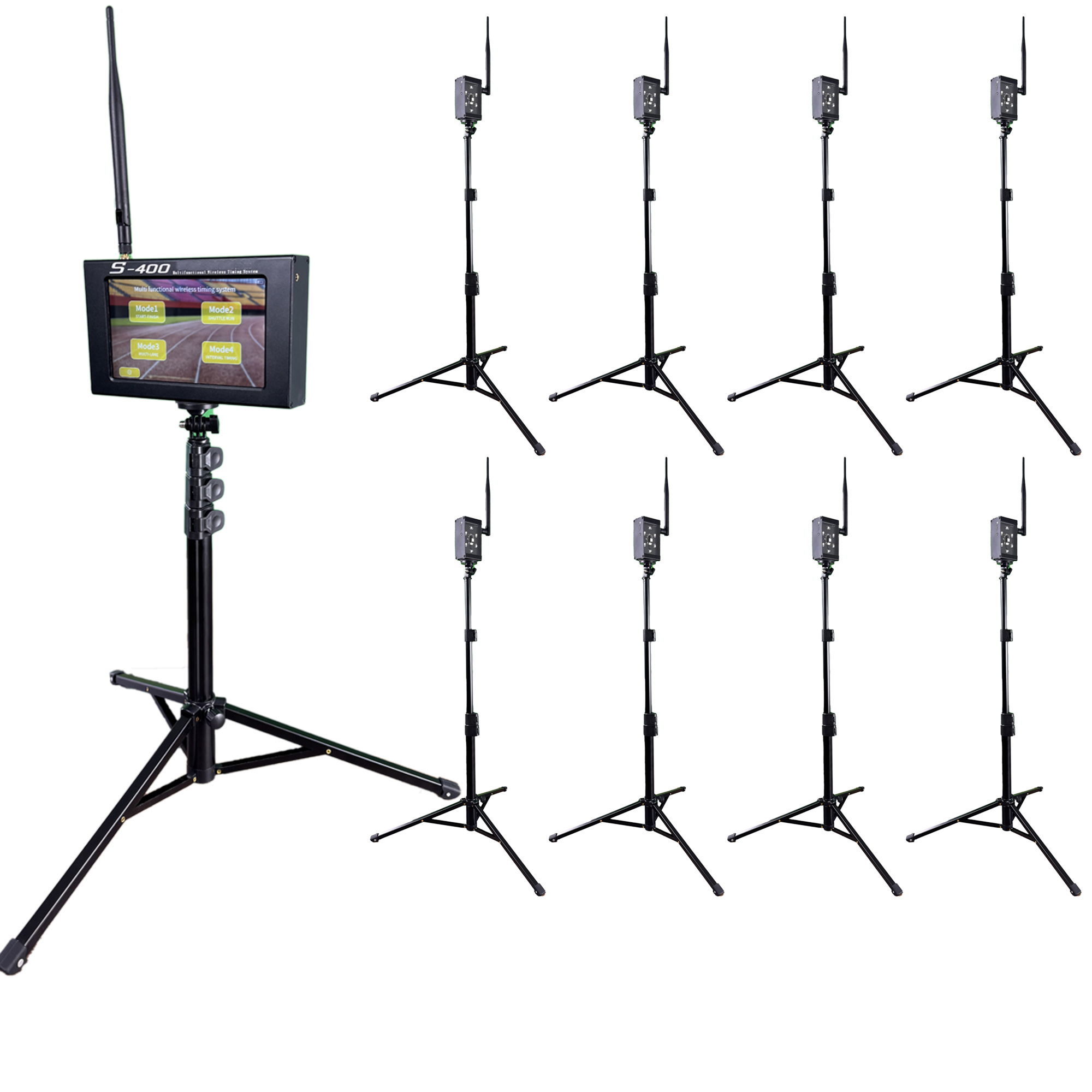 S-400 wireless timing system for sprint training