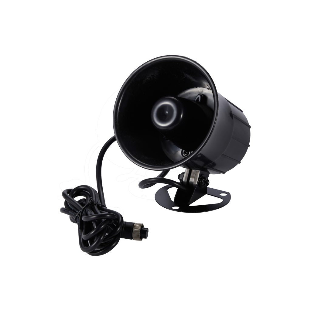 Small speaker accessory for timing system start commands